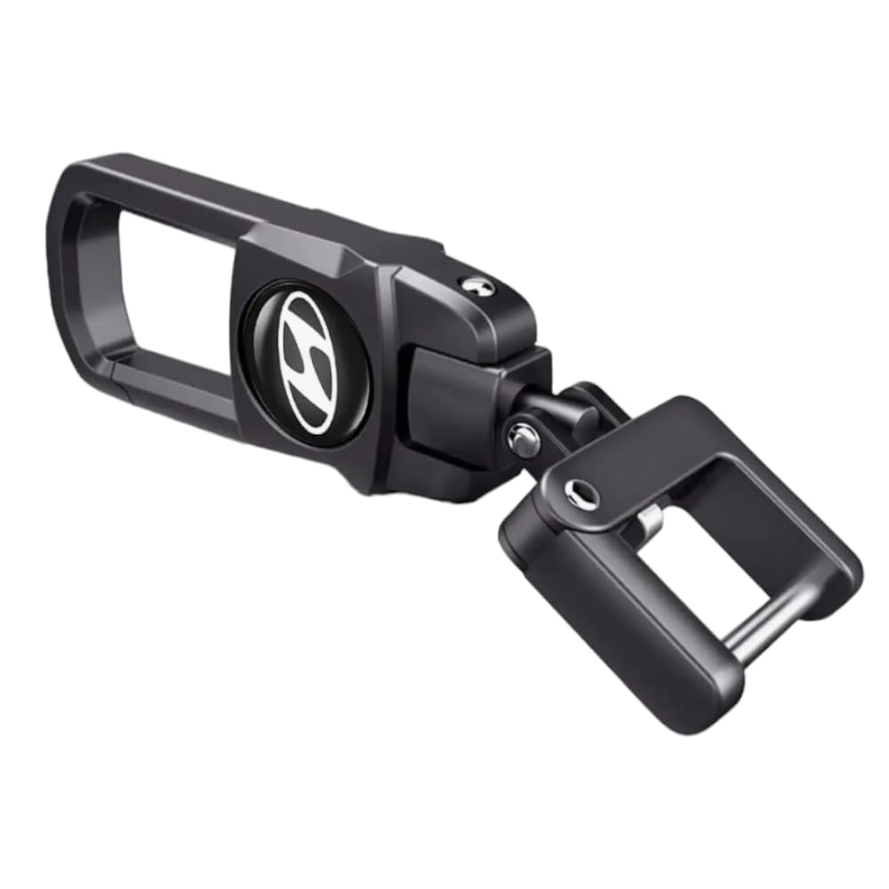 GREENWORLD Color Fob Key Heavy Duty Keychain Compatible With Creata/Verna/Venue/I10/I20/And all Hyuan-dai Model Car