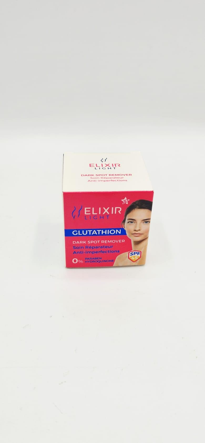 ELIXIR LIGHT Crème Visage Clarifiante Concentrée au Glutathione – 30ml