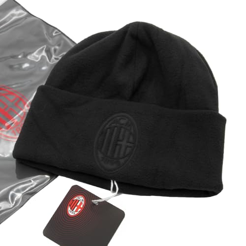 Bonnet AC Milan noir mixte taille unique 143549 accessoire hiver foot
