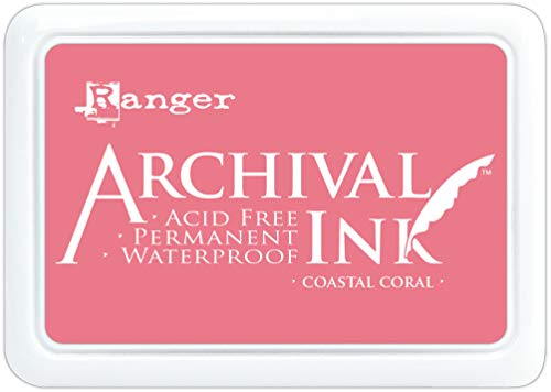 RANGER INDUSTRIES ARCHIVAL INKPAD #0 COAST CORL, Coastal Coral