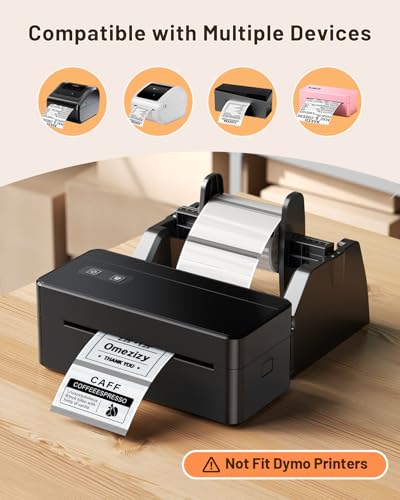 Image of 2.25x1.25 Transparent Thermal Labels,500Pcs / Roll