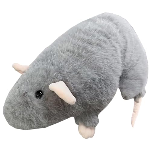 Syglawnd Peluche de Rata Gigante, Animal de Peluche de Rata Gigante de 35, 4 Pulgadas, Almohadas Divertidas súper Suaves para decoración de sofá y Dormitorio
