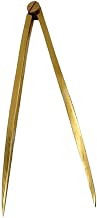 Solid Brass 168mm Straight Chart Divider For Construction And Navigation, Rust Resistant And Designed For Architecture And Engineering(200)