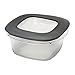 Rubbermaid Premier Food Storage Container, 4 Pack, 5 Cup, Clear