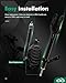 SCITOO Front & Rear (4 Pcs) Shocks for Jeep, Shocks Absorbers Fits 2011-2015 for Dodge for Durango,2011-2015 for Jeep Grand for Cherokee with 72546 911304 345625 Shocks and Struts Auto Shocks