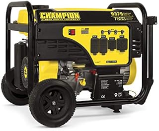 Champion Power Equipment 100813 9375/7500-Watt Portable Generator with Electric Start