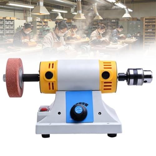 Pulidora de joyería a 10000 rpm y velocidad ajustable para acabados perfectos