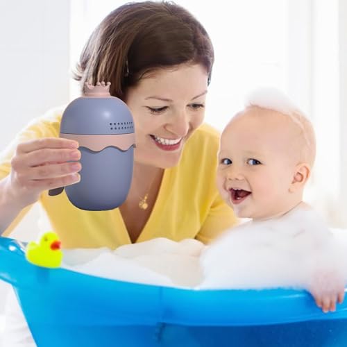 Miniatura 5 de Vaso Para Lavar El Pelo Para Bebés Y Niños, Taza De Baño, Enjuagadora De Cascada, Vaso Para Lavar El Pelo Para Niños, Regadera Para Lavar El Pelo De Los Niños, Ayuda Para Lavar El Cabello De Bebés