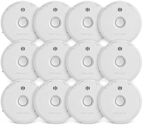 NEC Code for Smoke Detector Locations: What the 2023 NEC and NFPA 72 Require 4 SM6W01 Hardwire Smoke Alarm with Battery Backup (12-Pack)
