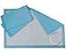 Healthline (Chux) Disposable Underpads 23 x 36, Waterproof Highly Absorbent Bed Pads for Adults, Children and Pets, Large Size, Blue, Count (50/Pack)