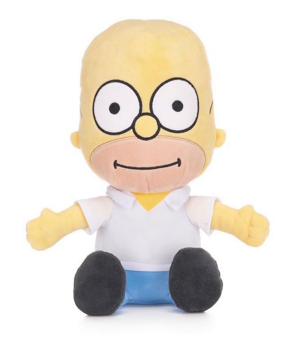 UKToyworld Homer Simpsons Soft Toy The Simpsons 12inch Plush Toy โ image 1