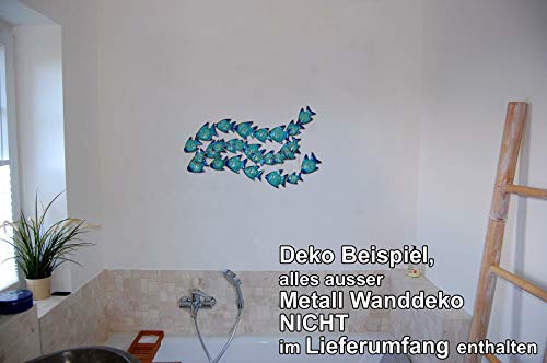 Décoration murale métal étoile de mer 80 cm ornement intérieur - 7