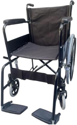 CADEIRA DE RODAS Para IDOSO ADULTO DOBRÁVEL 100KG SUPERMEDY