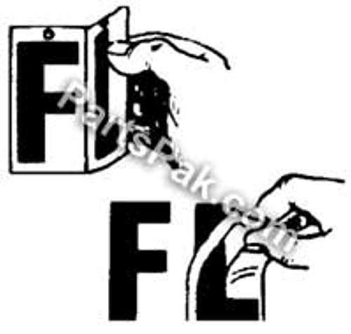 Letter Black P 10 per Pack