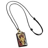 TFAOYS Collar ligero de elefante de madera de ébano, diseño tallado a mano para mayor comodidad y estilos, materiales resistentes a las alergias, uso versátil para cualquier evento, collar de madera