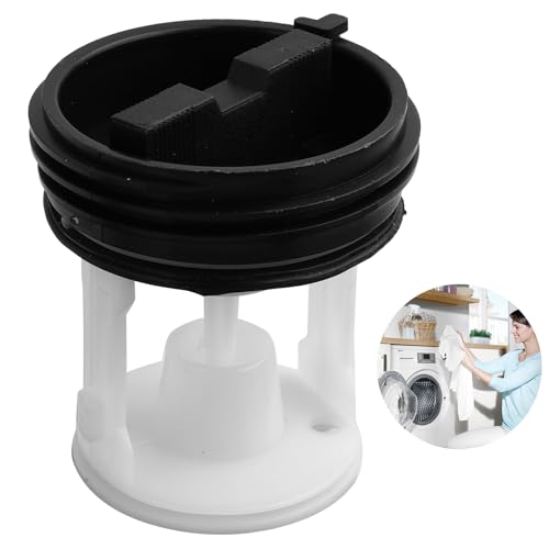 Batheidon Flusensieb Sieb Flusensiebeinsatz Ersatz für Waschmaschine Flusensieb – Robuster Filtereinsatz zum Schutz der Laugenpumpe, Kompatibel mit Indesit und weiteren Marken, Maße: 62x57x45 mm