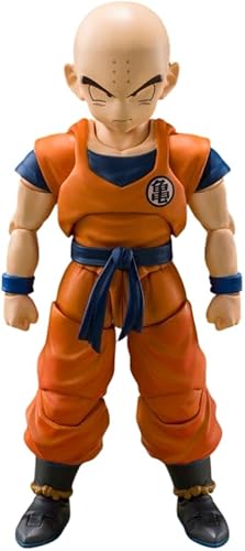 TAMASHII NATIONS S.H.フィギュアーツ ドラゴンボールZ クリリン-地球人最強の男- (再販版) 約115mm PVC&ABS製 塗装済み可動フィギュア