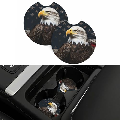 Portavasos para coche 2 piezas, negro, goma antideslizante miniatura 5