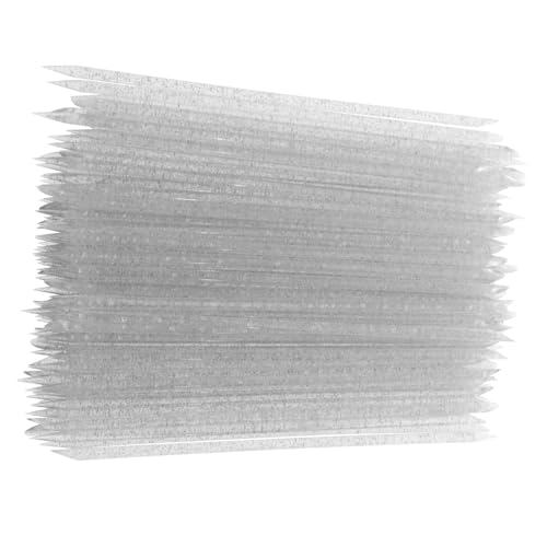 FRCOLOR Dual-sided Cuticle Pusher and Trimmer Tool Set Nail Scraper for Nail Art and Pedicure