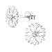 Produktbild Laimons Damen-Ohrstecker Schneeflocke mit Zirkonia Sterling Silber 925