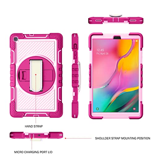 Housse Tablette Samsung Tab A 10.1 Rose pour Travail et Loisirs - 5