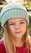 Funky Junque Mint Blue Beanie for Toddlers Boys Girls, Ribbed Knit Winter Hat Skully Cap Toboggan One Size