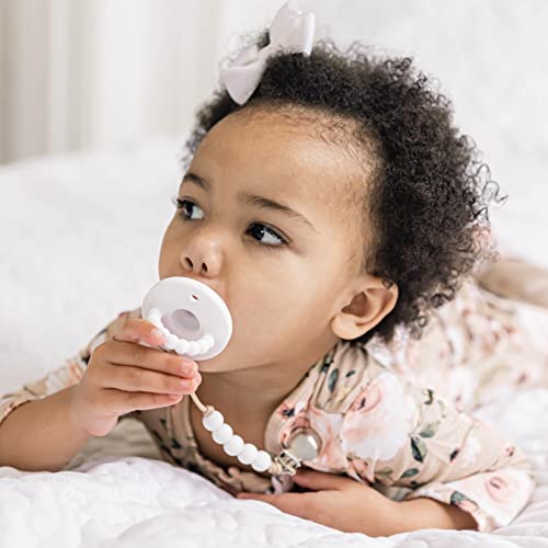 Image of Ryan & Rose Cutie PAT Pacifier Teether (Stage 2, White)