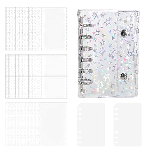 Álbum con cierre de bloqueo para pegatinas y tarjetas ideal para llevar de viaje