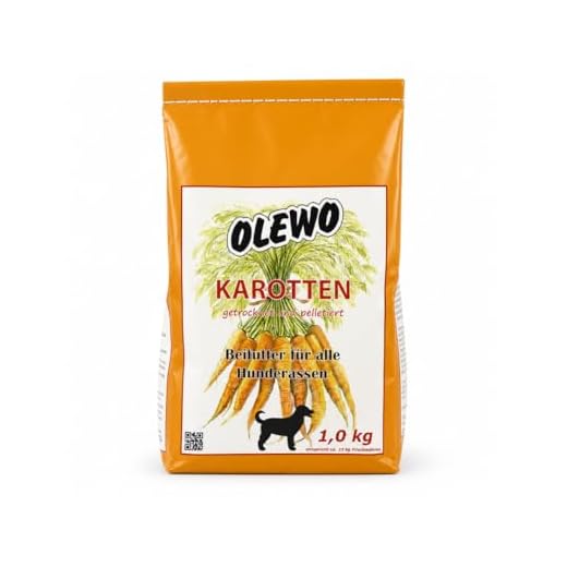 Olewo Karotten-Peletts für Hunde