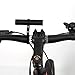 Vinqliq® Bike Cycling Lightweight Carbon Fiber Handlebar Extender Extension Lamp Holder Mount with Aluminum Alloy Bracket for Bike Mounts, GPS Units, Headlights, Cameras or Smartphone Cases (Black)
