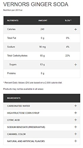 Vernors ginger soda (ale), The Original 6 pack