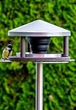 vogelhaus design EINFACHER AUFBAU Ständer zusammenstecken und in den Boden klopfen -> Vogelfutterhaus aufsetzen -> fertig ist Ihre neue Vogelfutterstation!