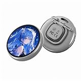 Insignia electrónica - Accesorio Cosplay y juego de rol - Pantalla personalizable de nombre y diseño - para eventos de manga, anime y gaming