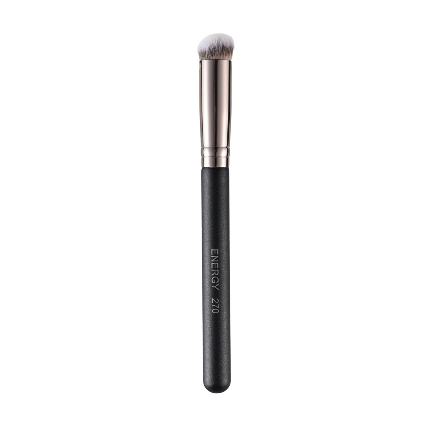 ENERGY 270 Medium-Angled Concealer Brush for Under-Eye & Precise Coverage, Makeup Brush with Vegan Synthetic Bristles