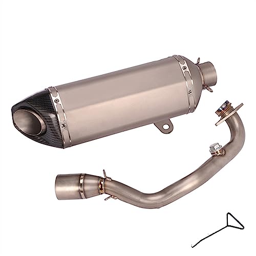 Slip On para Aprilia Sr Max250: tubo de escape modificado con flujo de titanio avanzado
