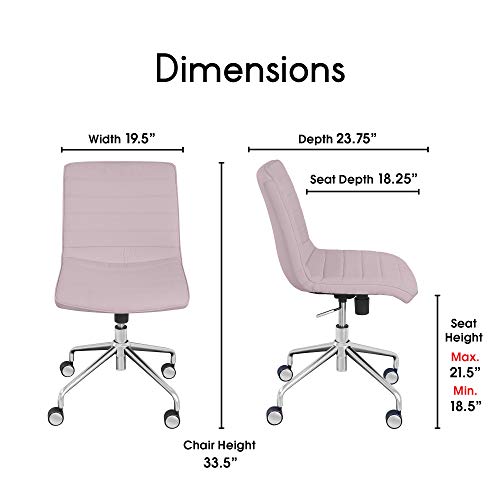 Elle Decor Ophelia Bentwood Office Chair