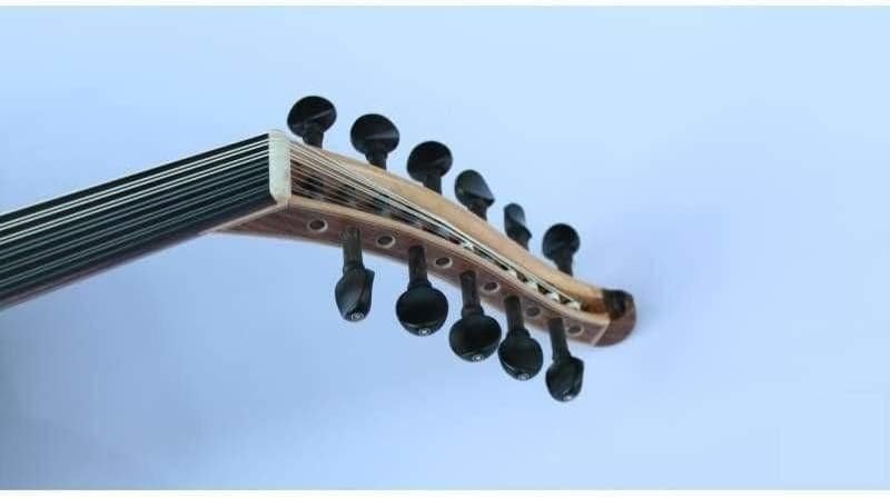 Miniatura 4 de Instrumento musical de cuerda de Oud árabe de nogal hecho a mano profesional A5