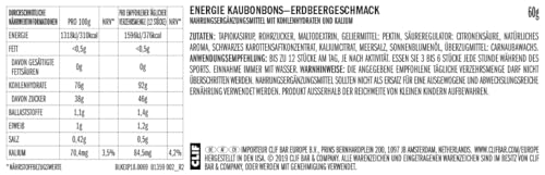 CLIF Bloks zestaw 18 sztuk (18 x 60 g)