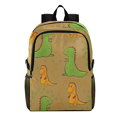 Sac à dos dinosaure vert pour les vacances en famille et les sorties scolaires des enfants