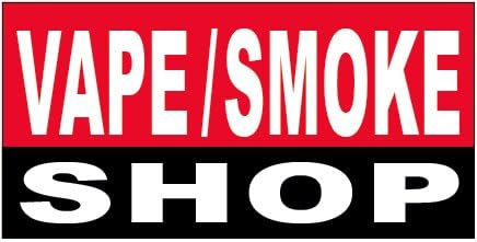 4 Less Co 2x4 Ft Vape Smoke Shop Vinilo Banner Sign rb