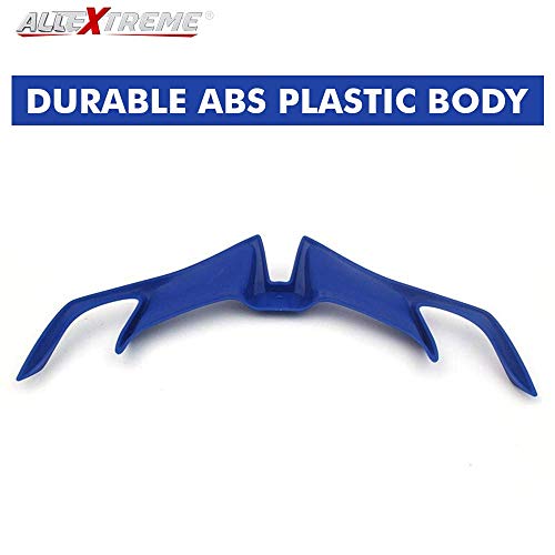 Image of AllExtreme EXSGAW1 Motorcycle Front Fairing Aerodynamic Winglet 2.0 for R15 V3 (Blue)