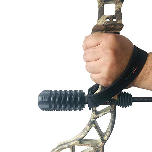 Linkboy Archery Premium Neoprene Wrist Bow Sling stabilizer Compound Bow Hunting Shooting (only Sling)
