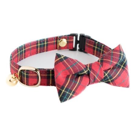 Amazon 猫雑貨 招福 猫 首輪 タータンチェック リボン ベルト ツーウェイ２点セット M Rb Tch M 猫雑貨 招福 首輪 通販