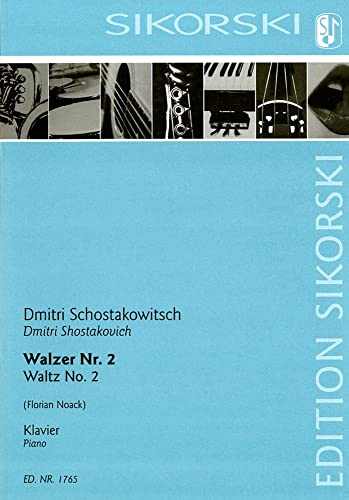 Edition Sikorski Schostakowitsch, Dimitri: Walzer Nr.2 für Klavier
