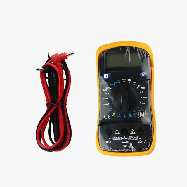 TECHDELIVERS® Digital Multimeter for Electronics Overload Protection Glowing Backlight LCD with Rubber Back Cover (B0CPPYCVP9) Amazon Price History, Amazon Price Tracker