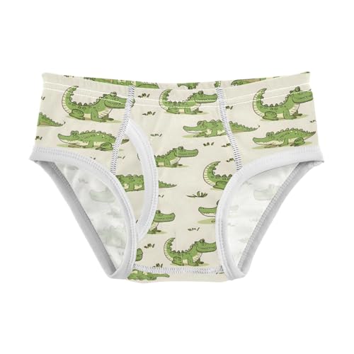 Cute Little Crocodile Boys' Underwear 100% Cotton Boys' Briefs Soft Toddler Underwear