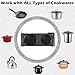 CUSIMAX Double Hot Plates Electric Burner, 1800W Countertop Cooktop with Adjustable Temperature Control, Hot Plates for Cooking Portable Electric Stove, Black Stainless Steel Cooktop, Upgraded Version