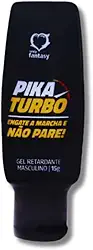 Gel Íntimo Masculino Retardante Pika Turbo 15g Uso Adulto