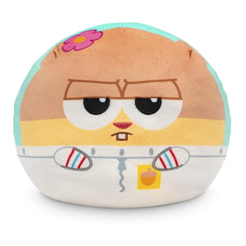 Image of TeeTurtle Reversible Spongebob Sandy & Patrick 6 Inch Flip Plush