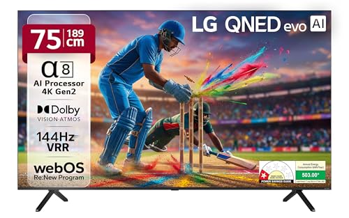 Image of LG 189 cm (75 Inches) QNED MiniLED 92 Series 4K UHD Smart QNED TV 75QNED92ALA